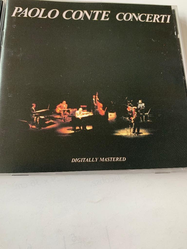 Paolo Conte - Concerti ( cd), Cd's en Dvd's, Verzenden, 1980 - 1989, Gebruikt