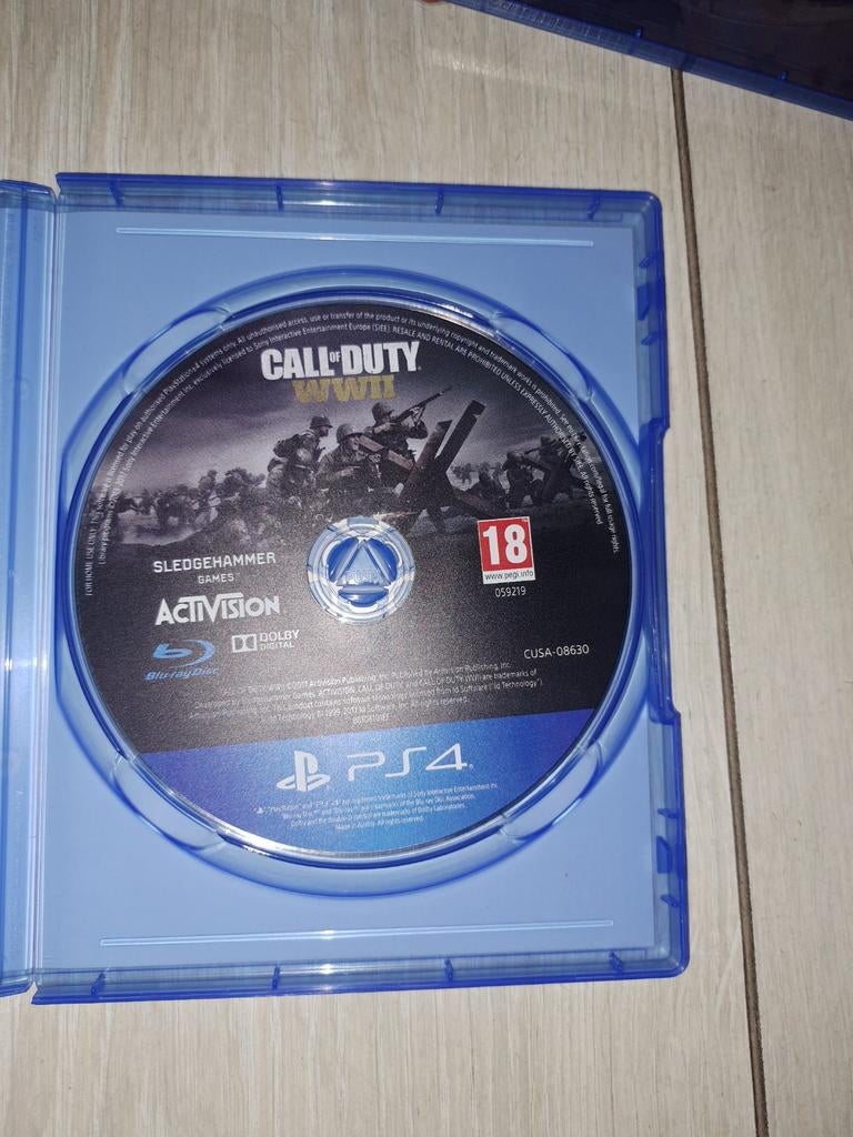 Call of Duty WWII PS4, Ophalen of Verzenden, Zo goed als nieuw
