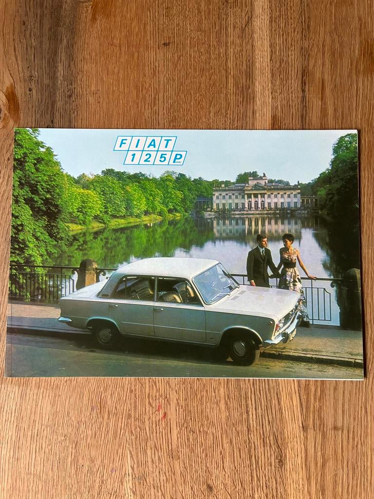 Fiat 125 Polski brochure, Ophalen of Verzenden, Zo goed als nieuw, Overige merken