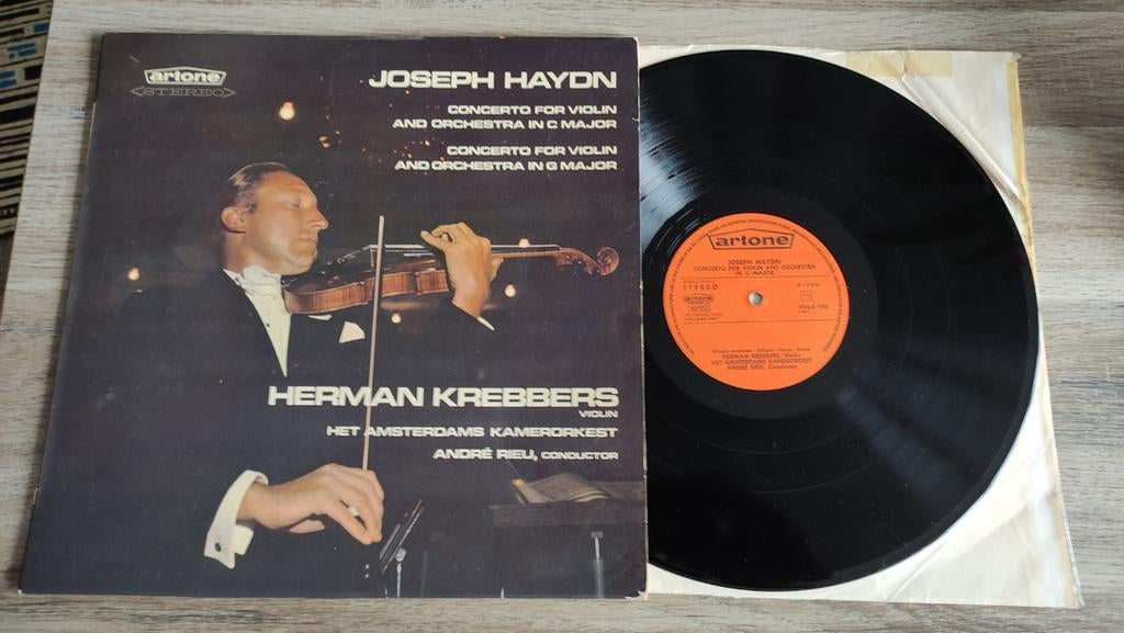 Joseph Haydn concerto for violin and orchestra in C major lp, Ophalen of Verzenden, Zo goed als nieuw, 12 inch