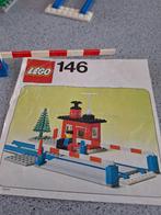 Vintage Lego - Level crossing - set 146 - 1976, Ophalen of Verzenden, Gebruikt, Complete set, Lego