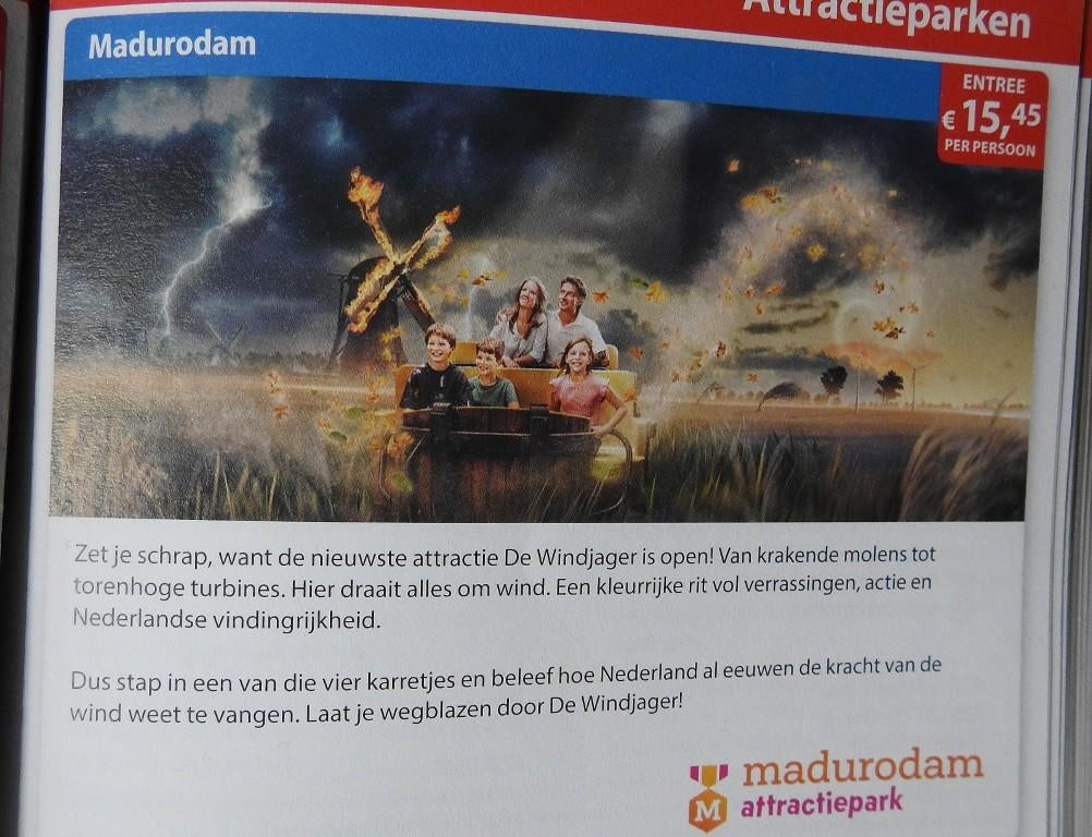 Kortingsbonnen Attractieparken  ( Nr  2), Drie personen of meer, Cadeaubon, Overige typen