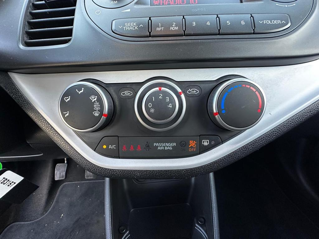 Kia Picanto 1.0 CVVT Comfortline|5-deurs|Bj016|Airco, Auto's, Voorwielaandrijving, Euro 5, Stof, Gebruikt