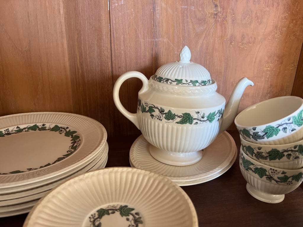 Wedgwood Stratford Servies - Theepot, Borden & Kommen, Ophalen