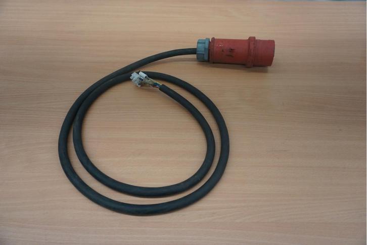 krachtstroomkabel 2.25 meter, Doe-het-zelf en Verbouw, Elektra en Kabels, Gebruikt, Kabel of Snoer, Ophalen of Verzenden