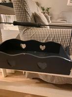Houten kistje met hartjes - opknapper, Ophalen, Gebruikt, Overige houtsoorten, Minder dan 50 cm