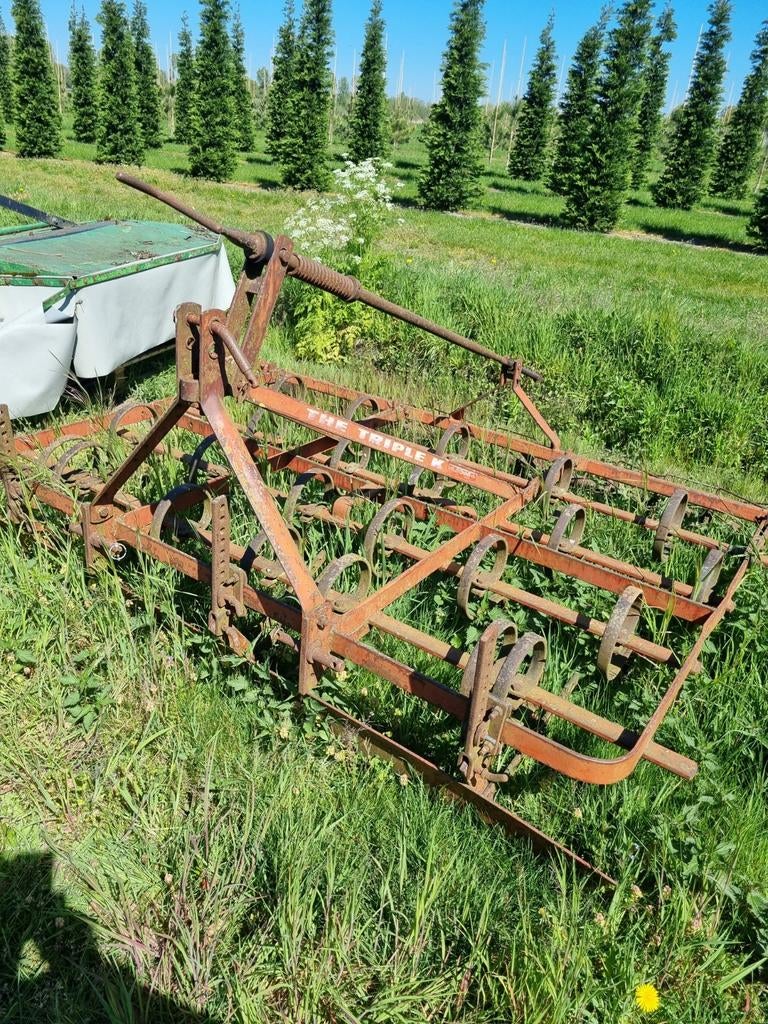 Triltand cultivator met rol 275 cm, Ophalen