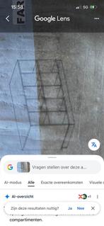 Boekenkast nieuw antraciet grijs, Ophalen, Zo goed als nieuw