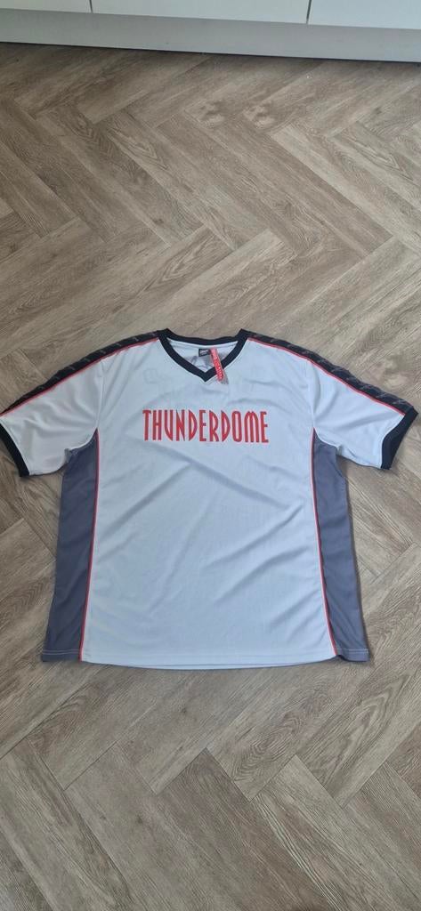 Thunderdome soccershirt XXXL, Kleding | Heren, T-shirts, Ophalen of Verzenden, Nieuw, Overige maten, Zwart