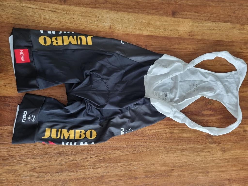 Jumbo visma fietsbroek maat M/L, Fietsen en Brommers, Ophalen, Bovenkleding
