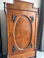 Antieke houten kast met ovale deur uit de jaren 1840 +-, Antiek en Kunst, Ophalen of Verzenden