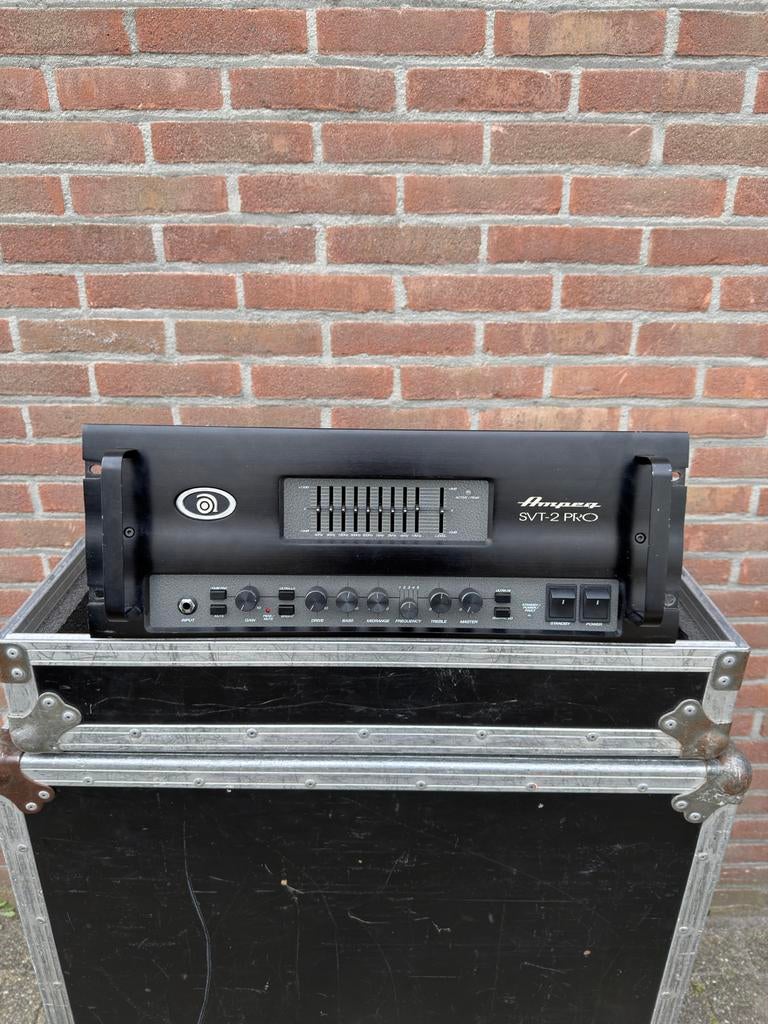 Ampeg SVT II / 2 Pro + flightcase, Muziek en Instrumenten, Versterkers | Bas en Gitaar, Ophalen, Zo goed als nieuw, Basgitaar