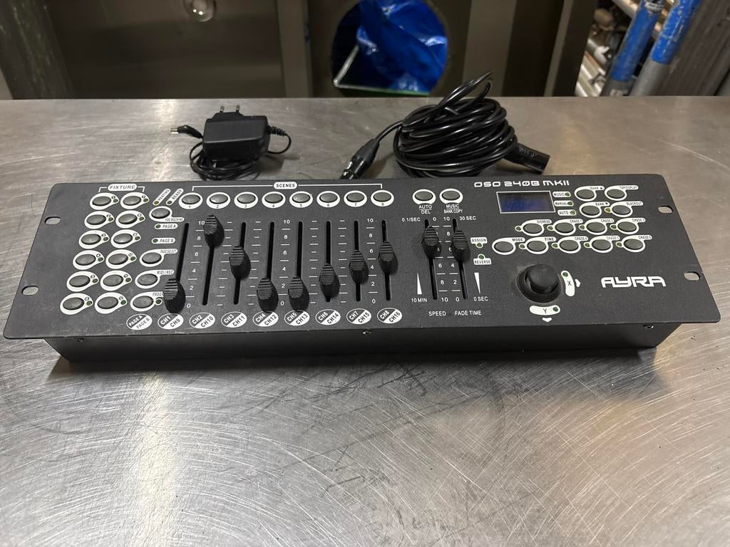 Ayra OSO 240B MKII DMX-lichtsturing, Ophalen, Gebruikt, Licht