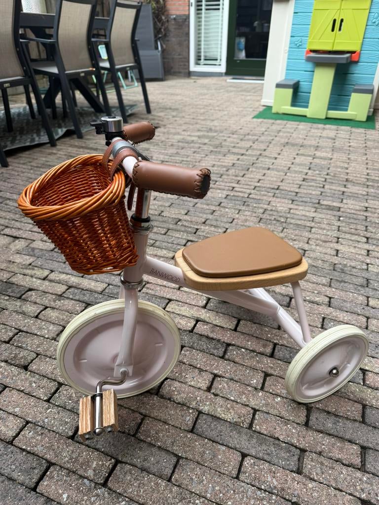 Banwood driewieler roze, Ophalen of Verzenden, Zo goed als nieuw