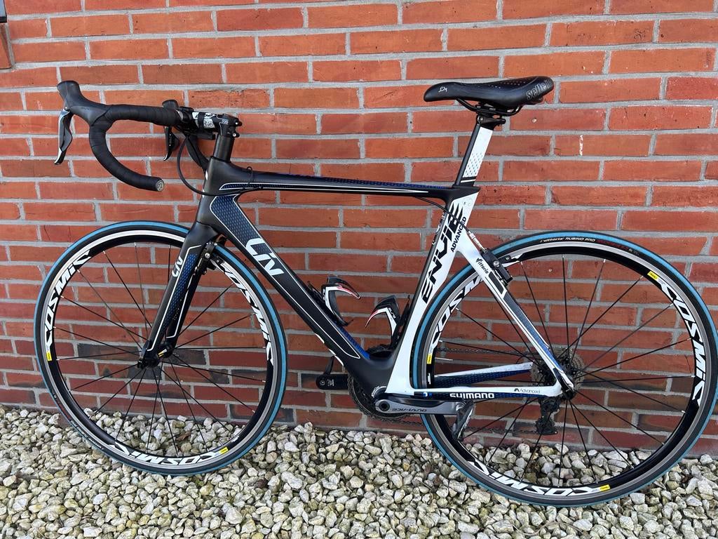 Dames LIV Envie Advanced Aero racefiets Dura-Ace Di2, Fietsen en Brommers, Fietsen | Racefietsen, Ophalen, 28 inch, Gebruikt, Carbon
