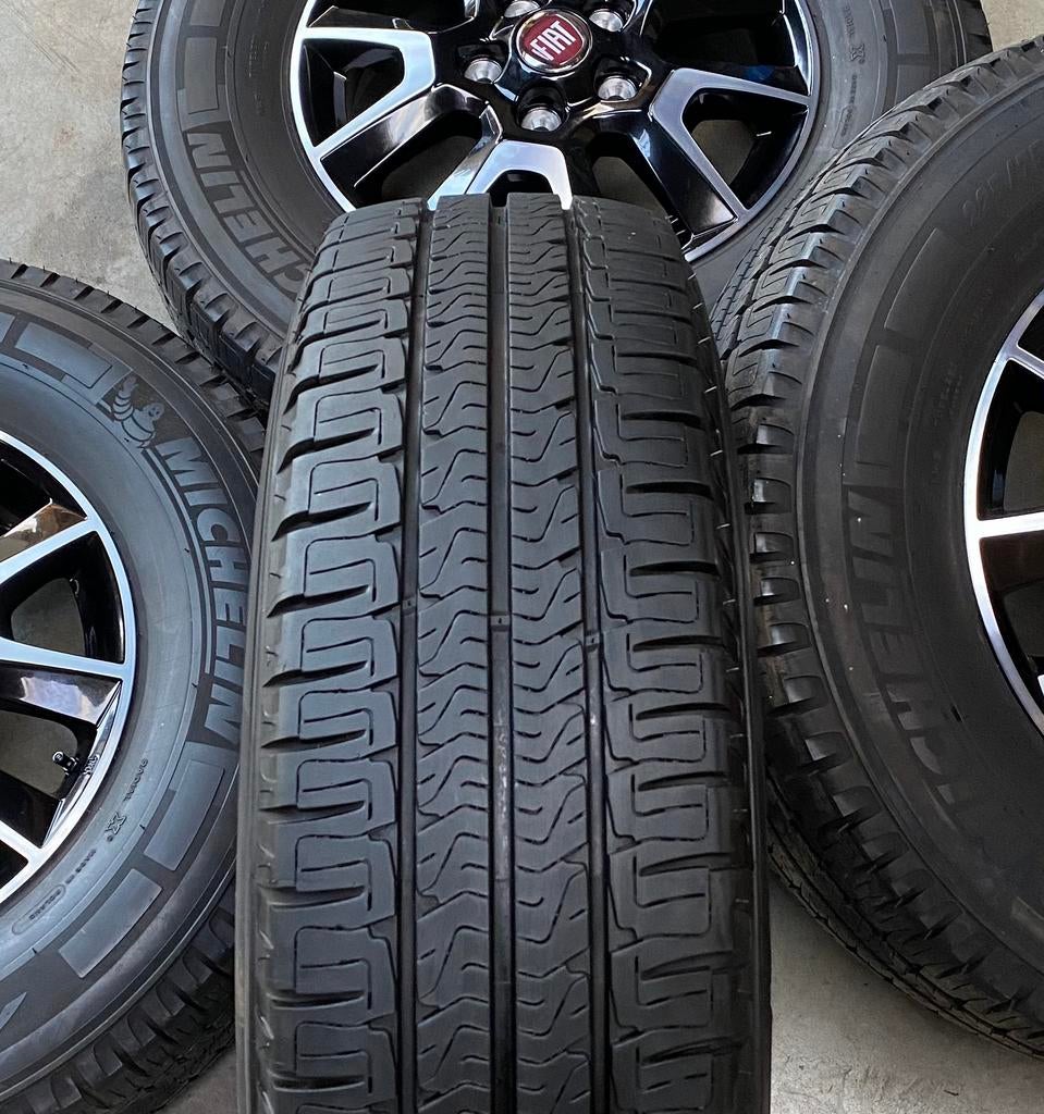 Fiat Ducato Camper Velgen Zomerbanden Michelin 225 75 16, 16 inch, Banden en Velgen, Nieuw, Ophalen of Verzenden