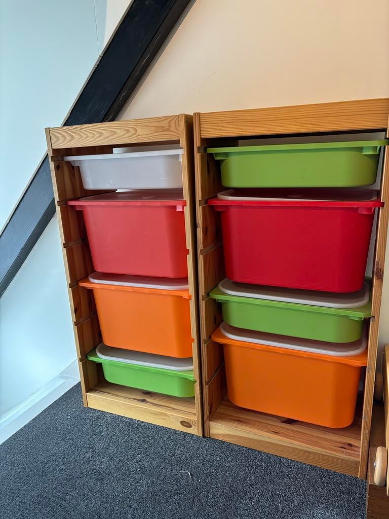 IKEA Trofast opbergbakken, Ophalen of Verzenden, Gebruikt