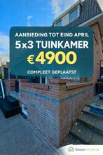 5x3 Tuinkamer - Compleet Geplaatst - Aanbieding!, Tuin en Terras, Overkappingen, Ophalen of Verzenden, Nieuw, Serre