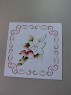 Opleg kaart - borduur - inclusief 3d plaatje - 30, Ophalen of Verzenden, Nieuw, Overige thema's