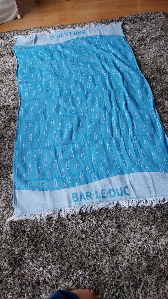 Hamamdoek blauw bar le duc, Ophalen of Verzenden, Nieuw, Blauw, Overige typen