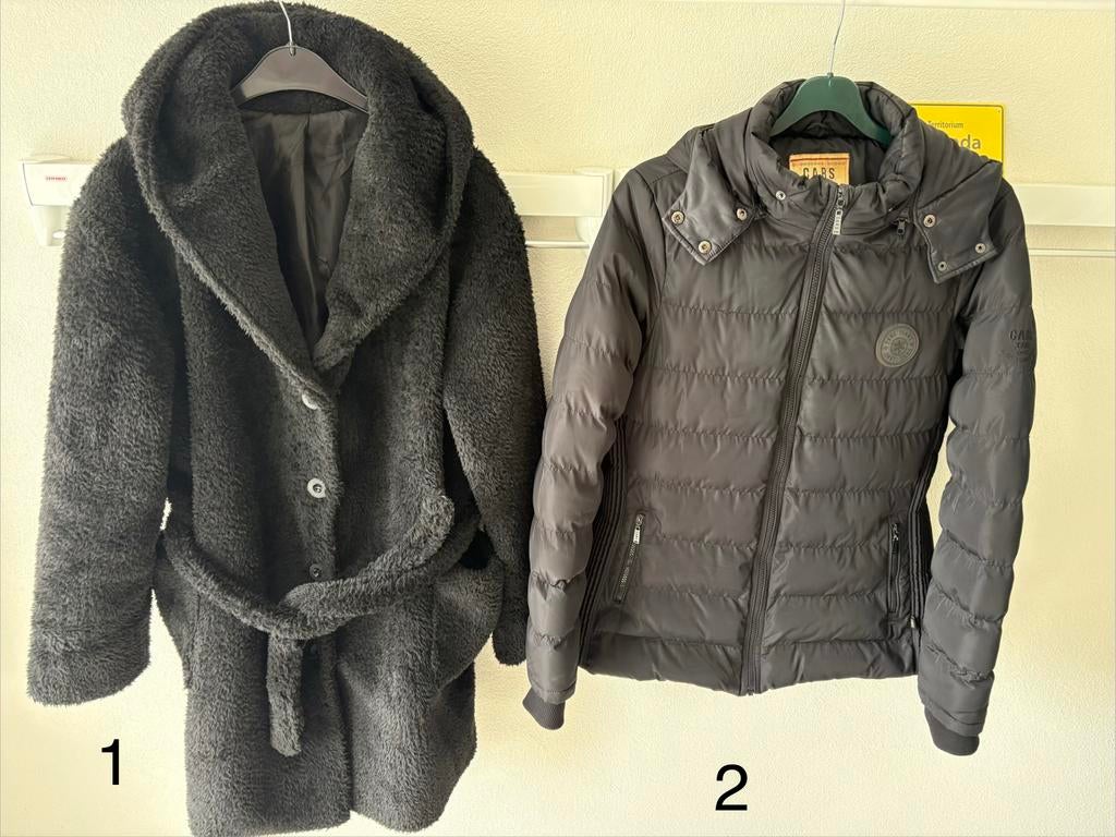 2 leuke jassen, Kleding | Dames, Jassen | Winter, Ophalen, Gedragen, Maat 46/48 (XL) of groter, Zwart