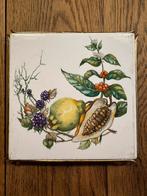 Decoratieve Villeroy & Boch - Mettlach tegel - fruit, Ophalen of Verzenden