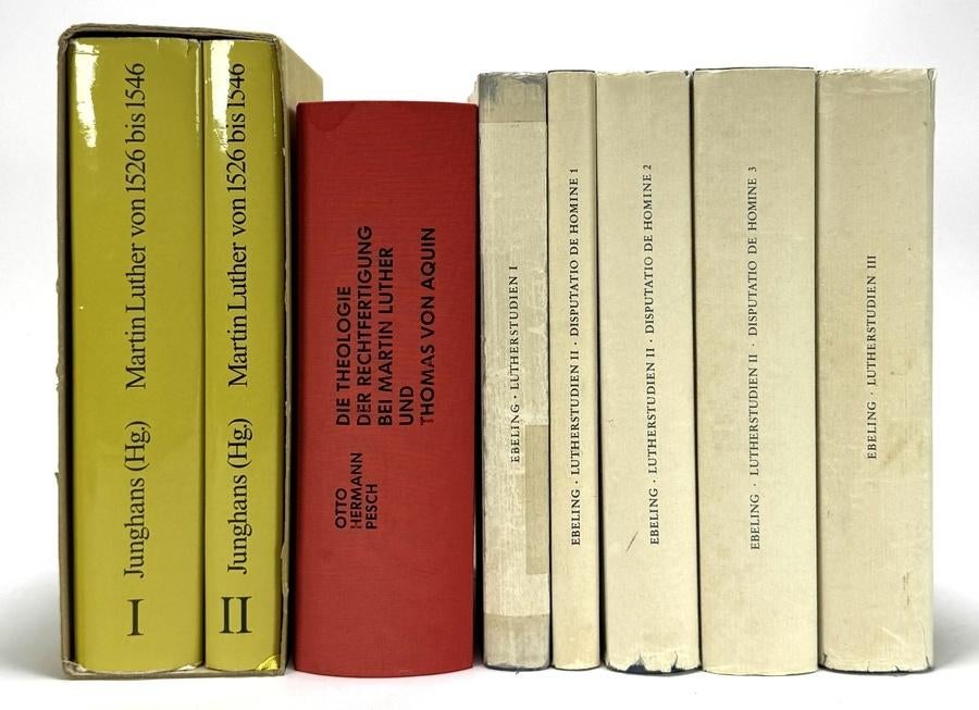 1109. Boeken - Gerhard Ebelin, Lutherstudien, 1971–1989, Ophalen of Verzenden