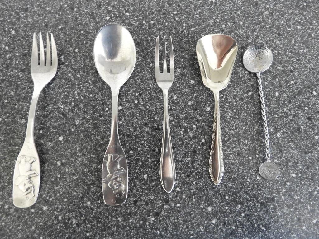 Bestek verzilverd, Ophalen, Gebruikt, Overige materialen, Los bestek