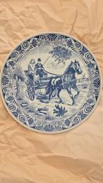 Friese Sjees, 30cm delfts blauw bord, Ophalen