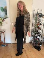 Lang vest met panterprint, Ophalen of Verzenden, Gedragen, Maat 38/40 (M), Beige