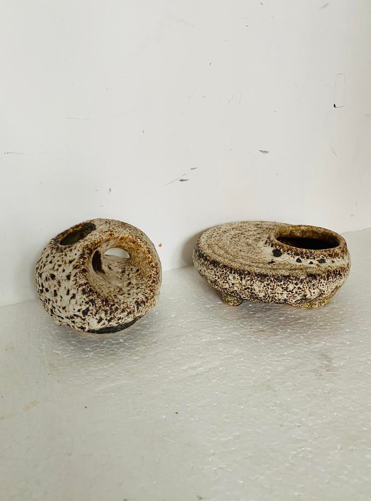 Van Woerden keramiek vaasjes (2) jaren 70