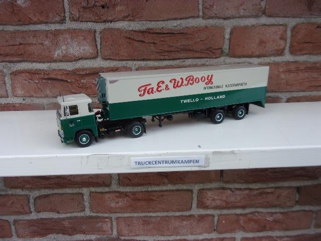 Tekno  Scania  110  met  koeloplegger  van  Booy - mTwello., Hobby en Vrije tijd, Modelauto's | 1:50, Ophalen of Verzenden, Nieuw