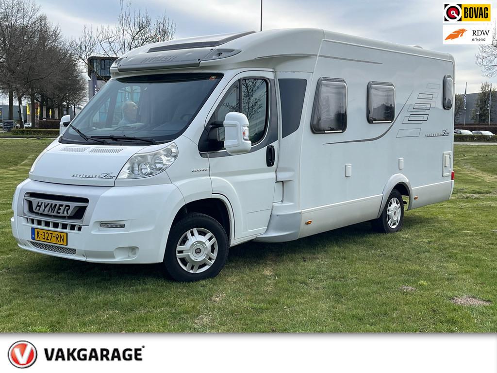 Hymer Eriba T 654 CL Keurig nette onderhouden complete Campe, Caravans en Kamperen, Campers, Bedrijf, tot en met 4, Half-integraal