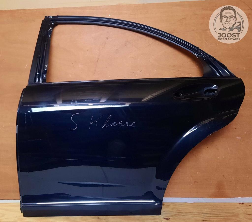 Portier deur linksachter Mercedes S-Klasse W221 vanaf 2006, Gebruikt, Deur, Ophalen of Verzenden, -Mercedesstrasse 120, 70372 Stuutgart, Duitsland