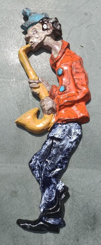 Keramiek vintage mid century clown ANDRé BAYER, Ophalen of Verzenden