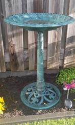 Groen kunststof vogelbad, Ophalen