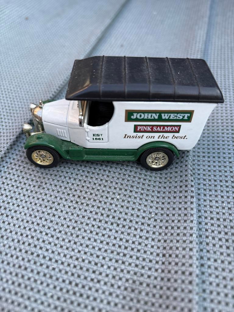 Oxford Diecast John West Pink Salmon bestelwagen, 1:50 of kleiner, Auto, Nieuw, Ophalen
