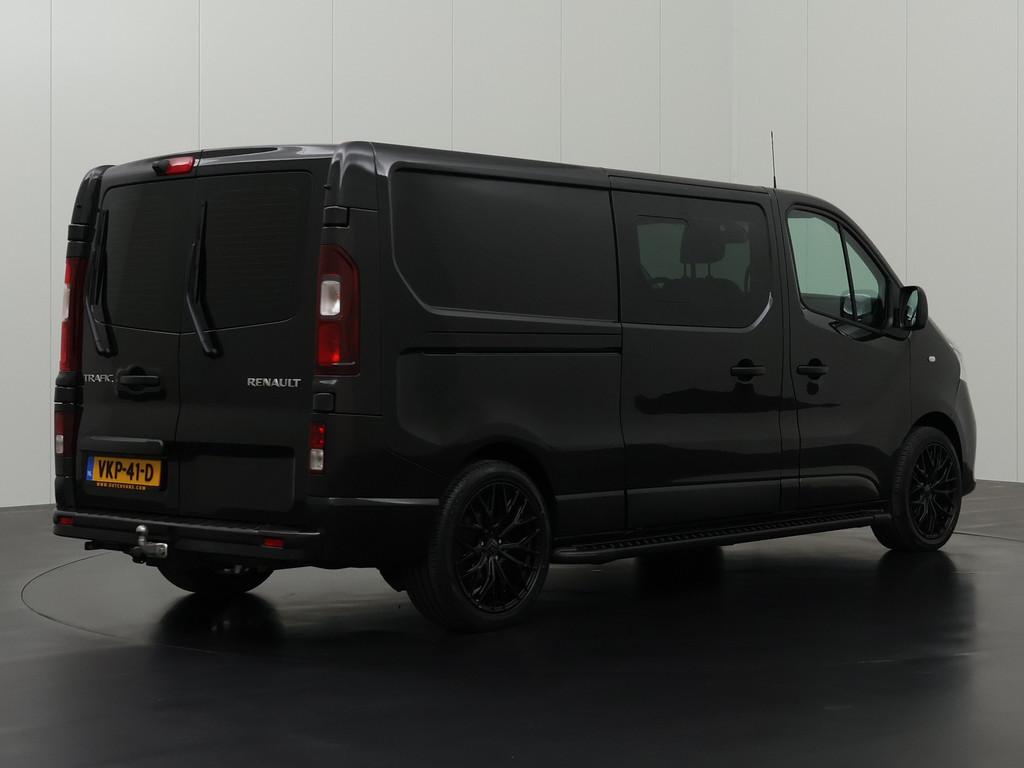 Renault Trafic 170PK Automaat Lang Dubbele Cabine Luxe | 2xS, Stof, Gebruikt, 4 cilinders, Zwart