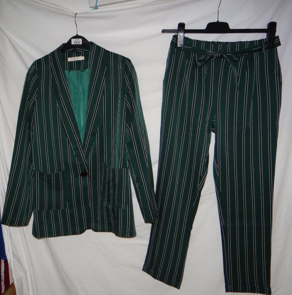 Leuk groen/wit/zwart MY JEWELLERY pak, Kostuum of Pak, My Jewellery, Zo goed als nieuw, Groen