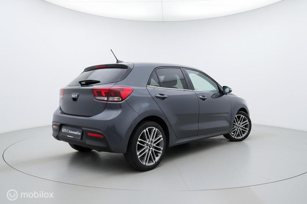 Kia Rio 1.0 T-GDi Spirit | Keyless | Camera | Navi | CarPlay, Voorwielaandrijving, Gebruikt, Zwart, Lichtsensor