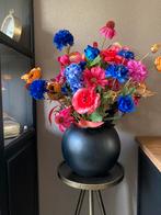 Prachtige Zijden bloemen in Bolvaas Compleet Set Zijde, Ophalen of Verzenden, Nieuw
