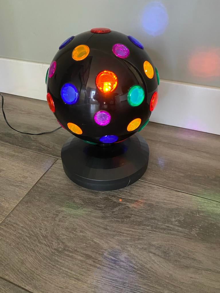 Discolamp discobal - Perfect voor feestjes of kinderk, Ophalen of Verzenden, Zo goed als nieuw
