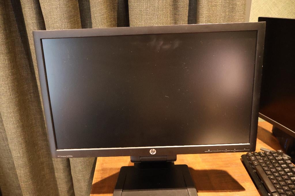 HP Compaq LA2306x – 23” Full HD monitor –, Computers en Software, Monitoren, Ophalen, Hp, DVI, 3 tot 5 ms