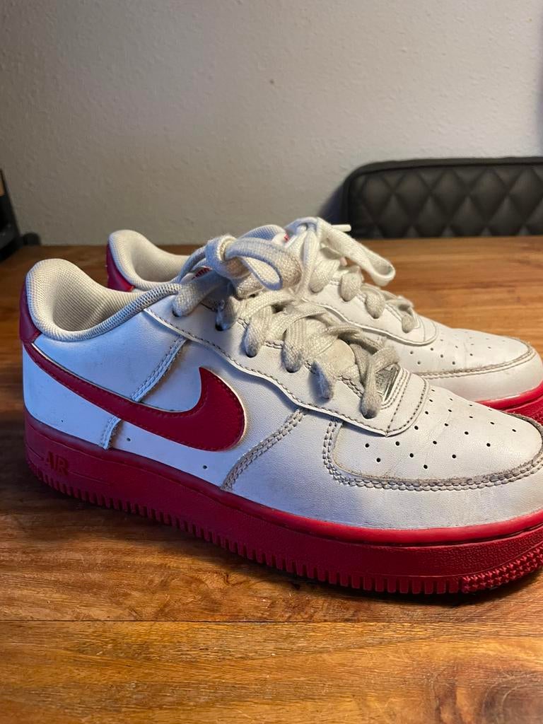 Originele Nike Air Force 1 (maat 37,5), Ophalen of Verzenden, Zo goed als nieuw, Wit