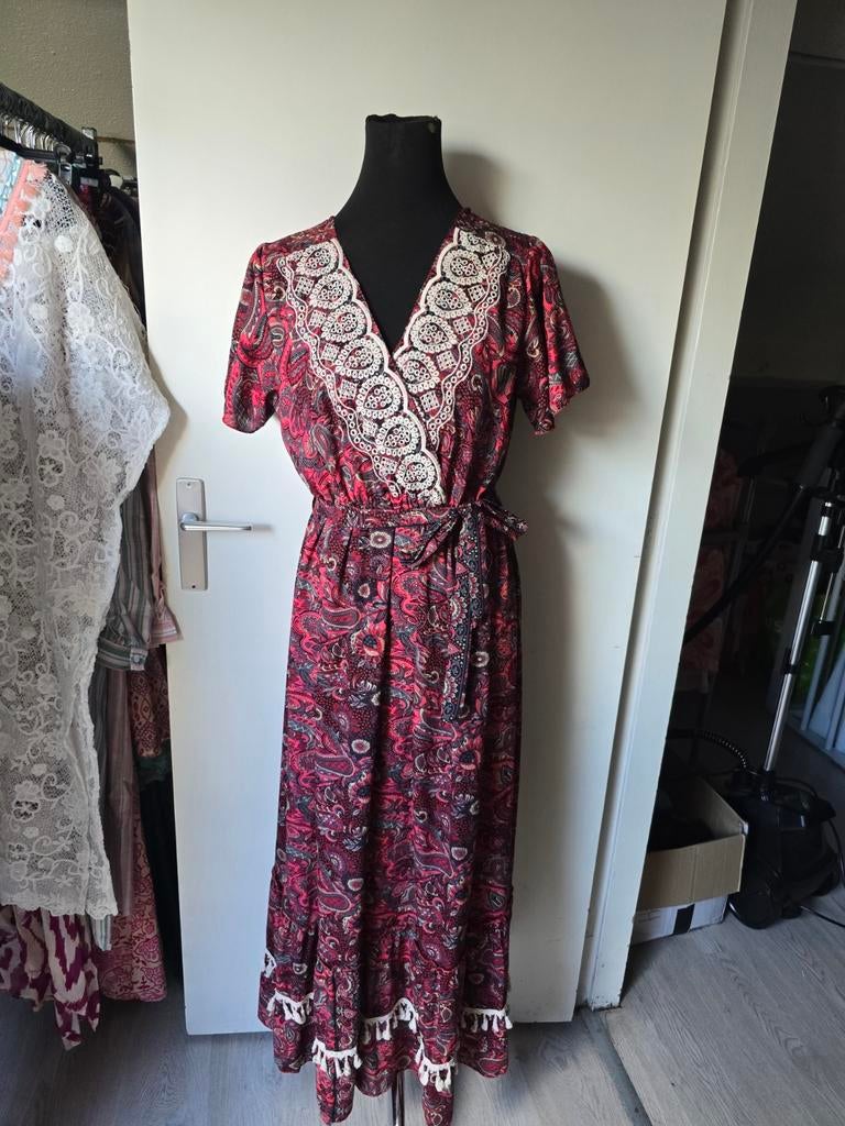 Ibiza look jurk, Kleding | Dames, Maat 38/40 (M), Overige kleuren, Ophalen of Verzenden, Zo goed als nieuw