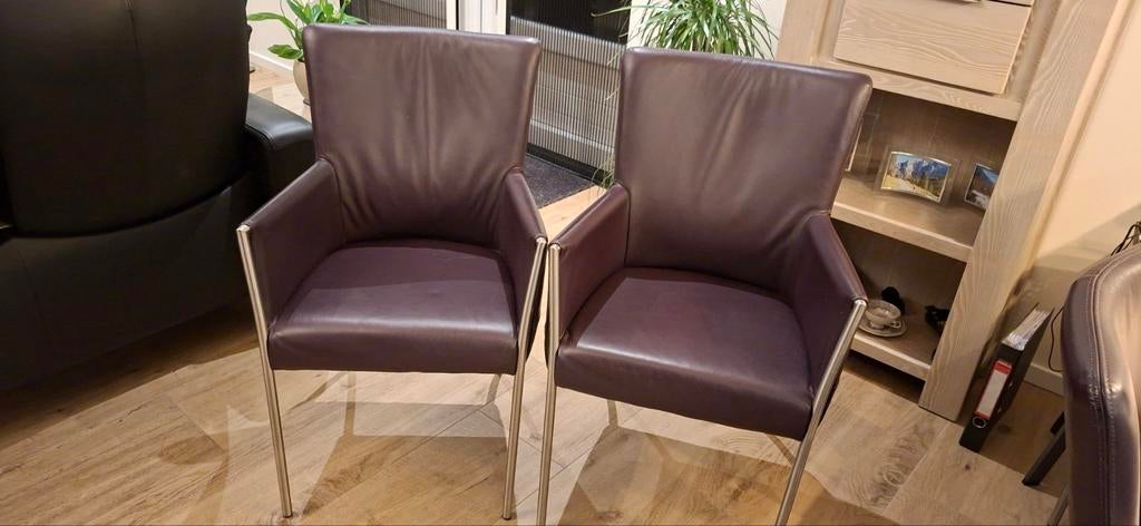2 stoelen met leuning., Ophalen, Gebruikt, Overige kleuren, Eén