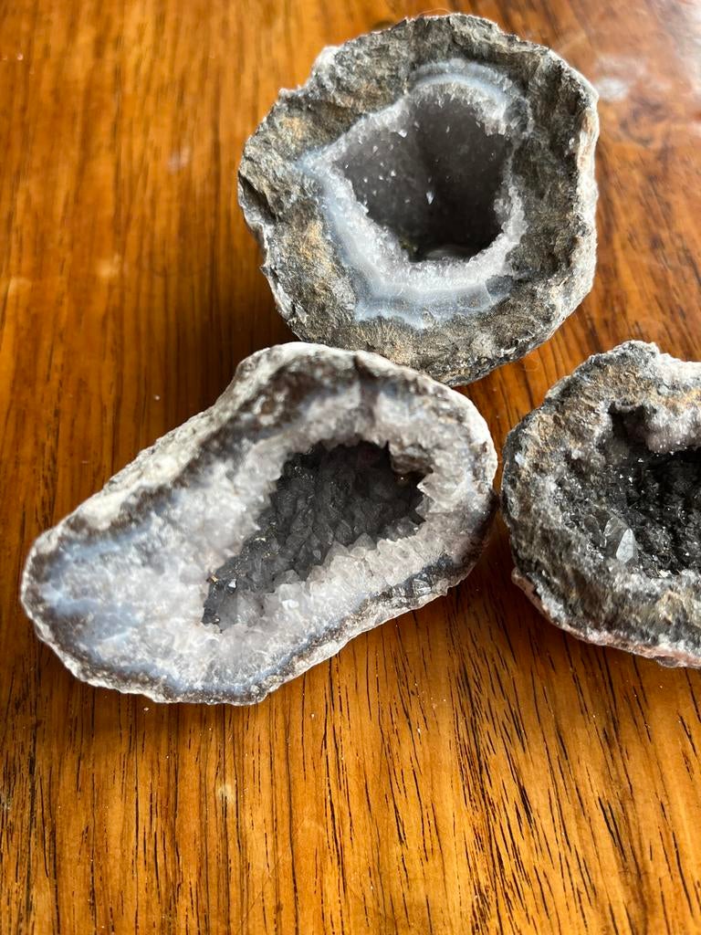 Prachtige Ruwe Edelstenen - Geodes, Sieraden, Tassen en Uiterlijk, Edelstenen, Ophalen of Verzenden, Zo goed als nieuw