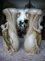 Royal Dux - 2 Art-Nouveau vazen, origineel pre 1918, Austria, Ophalen of Verzenden