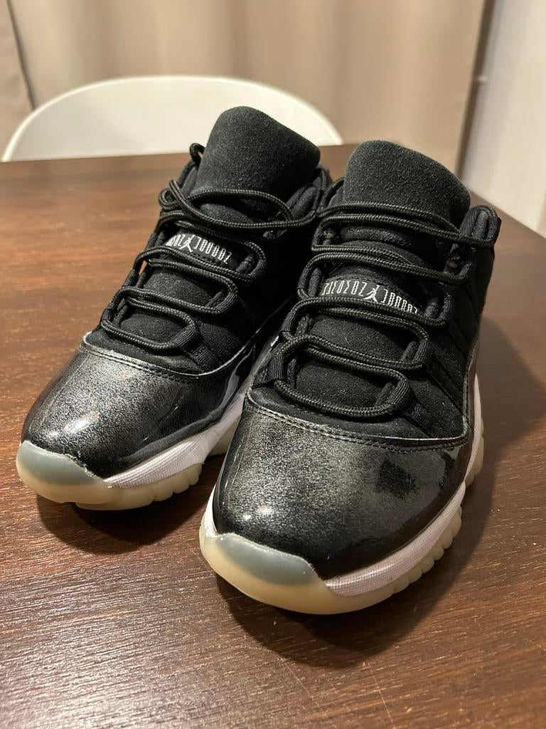 Jordan 11 Retro Low, Zwart, Ophalen of Verzenden, Sneakers of Gympen, Zo goed als nieuw