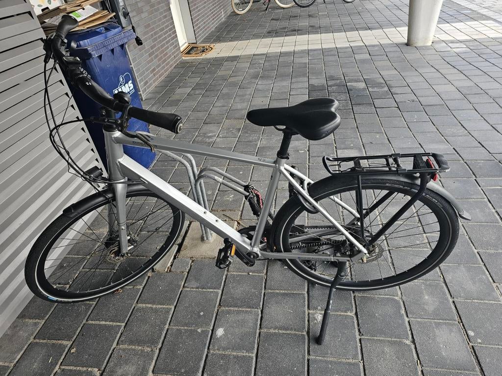 Deze Kalkhoff fiets verkeert in mooie staat met Belt., Overige merken, Gebruikt, Versnellingen, Ophalen of Verzenden